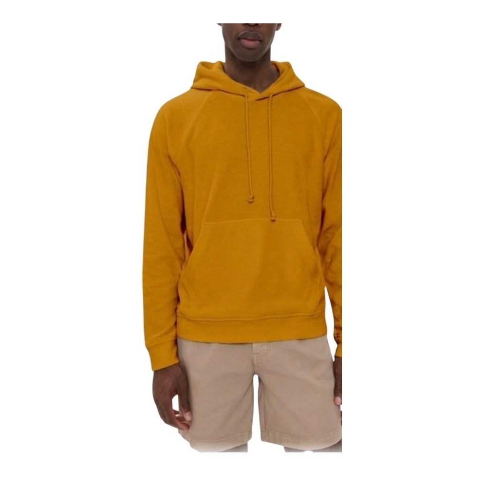 Club Monaco Lightweight French Terry Hoodie Sweatshirt